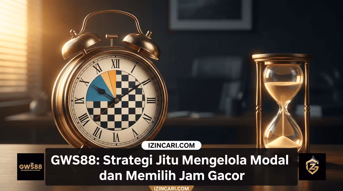 GWS88: Strategi Jitu Mengelola Modal dan Memilih Jam Gacor