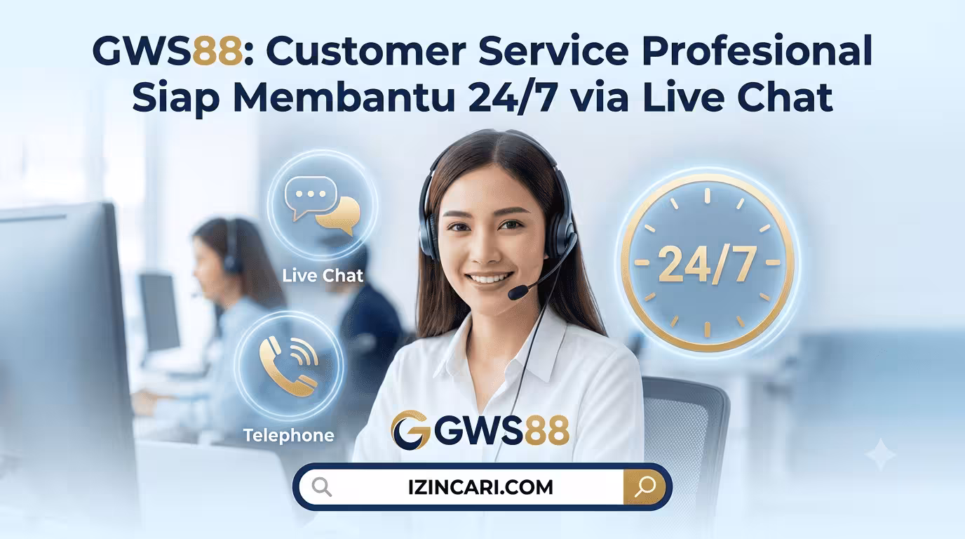 GWS88: Customer Service Profesional Siap Membantu 24/7 via Live Chat
