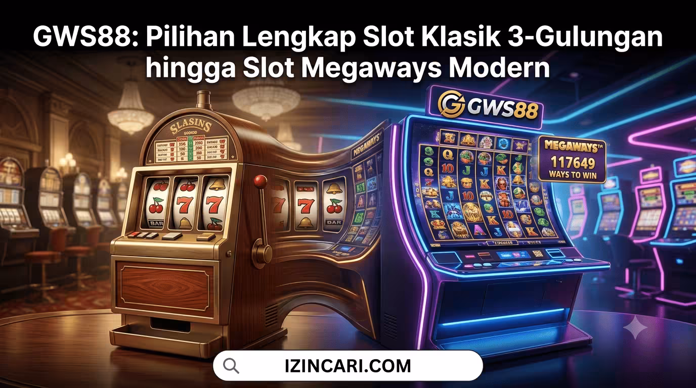 GWS88: Pilihan Lengkap Slot Klasik 3-Gulungan hingga Slot Megaways Modern